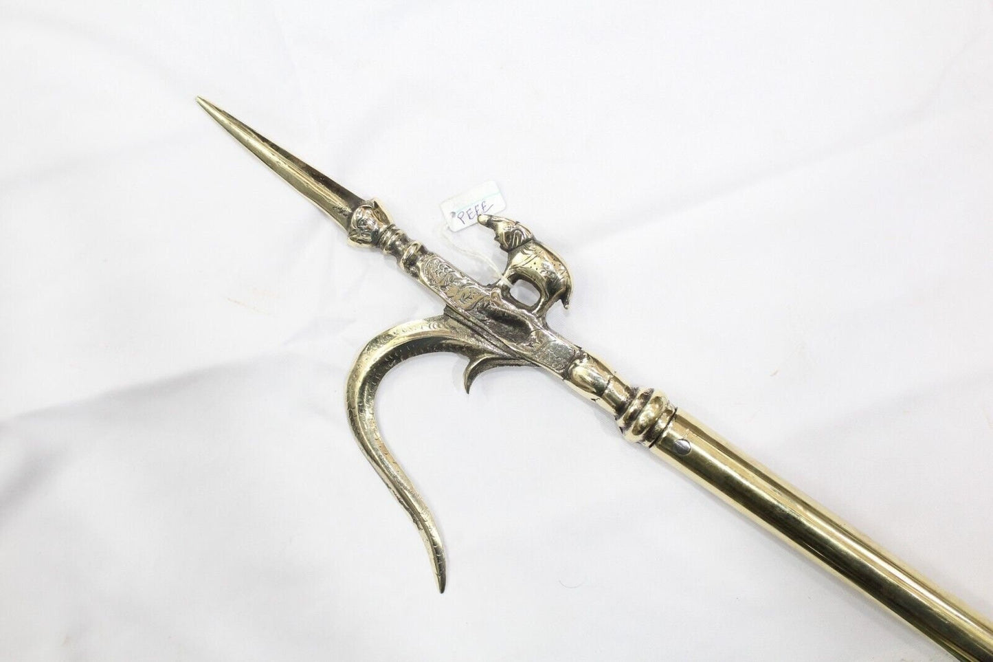 Axe Elephant Controller Ankush Steel Brass Handmade 24 inch W 622